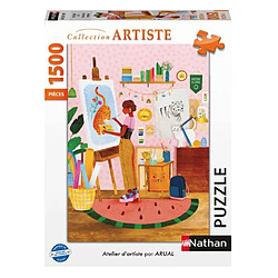 Nathan - Puzzle 1500P - Atelier d artistes