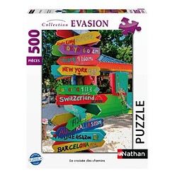 Nathan - Puzle 500 p - La croisee des chemins