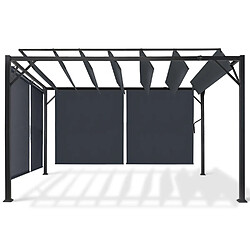 Acheter Idmarket Market Pergola LUXE 3x3m