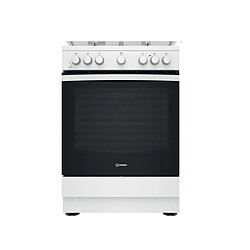 Cuisinière mixte 69l 4 feux blanc - IS67M5PCW/FR/1 - INDESIT