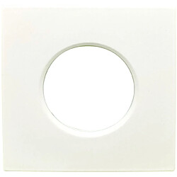 Abi Aurora collerette aluminium - fixe - pour onex - ip65 - carree - pour dl150174 & - abi - aurora dl155926