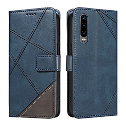 FOXDOCK Étui magnétique pour Huawei P30 - Bleu