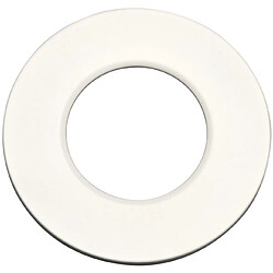 Abi Aurora collerette aluminium - fixe - pour onex dl150174 et dl1500 - blanc - abi - aurora dl150594