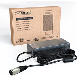 GO SOLID! Sterling Scooter Chargeur XLR 3 broches