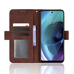 Avis Coque pour Motorola MOTO G51 5G - Marron