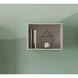 Avis Pegane Étagère cube murale - Beige