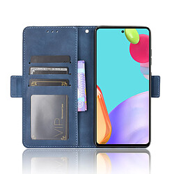 Avis Coque pour Samsung Galaxy A52S 5G - Cuir PU - Bleu
