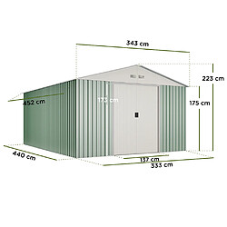 Acheter Wasabi 4.52×3.43×2.23m - 15.5m²