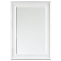 Beliani Miroir LUNEL 60 cm 90 cm Blanc