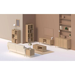 Five Simply Smart Table basse 1 tiroir en bois TASSO - Marron