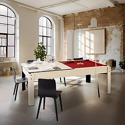 SOKKER Billard Américain convertible KITBILL 6FT - Beige