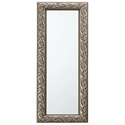 Beliani Miroir BELLAC 51 cm 141 cm Doré