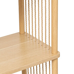 Five Simply Smart Etagère 4 niveaux en bois KORD - Beige