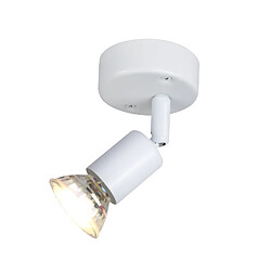 NETTLIFE Spot de plafond LED orientable GU10 1 flamme Spots de plafond Salon industriel orientable