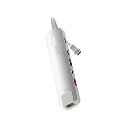 LinQ Hub Pro 6-en-1 USB-C Gris