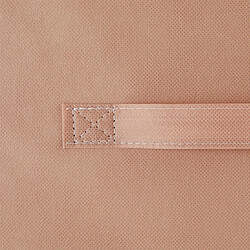 Acheter Five Simply Smart Lot de 2 boîtes de rangement en tissu MIX N' MODUL - L. 31 x l. 31 x H. 31 cm - Nude