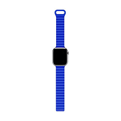 Decoded Bracelet de Montre pour Apple Watch 38/40/41/42mm Traction Loop Strap Bleu