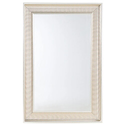 Beliani Miroir CASSIS 60 cm 90 cm Doré