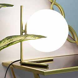 Mauro Ferretti Lampe à poser en métal et verre Glamy