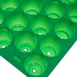 ROMBERG Plaque souple 38 alvéoles - Vert