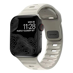 Nomad Bracelet Sport Apple Watch 38/40/41/42 mm Gris Bracelet de sport - Étanche - Confort durable toute la journée