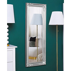 Beliani Miroir BELLAC 51 cm 141 cm Argenté