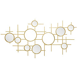 Mauro Ferretti Miroir en métal Gloxy 117x61 cm