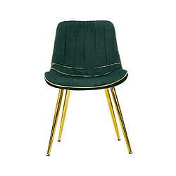 Acheter Mauro Ferretti Mauro-Ferretti Paris - Lot de 2 chaises - Vert et doré