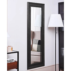 Beliani Miroir LUNEL 51 cm 141 cm Noir