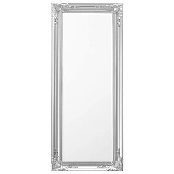 Beliani Miroir BELLAC 51 cm 141 cm Argenté