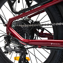 Acheter Hygge Bikes Virum - Vélo électrique pliant ultra-léger 36V 10Ah - Rouge Sangria