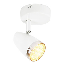 NETTLIFE Spot de plafond 1 flamme 4W plafonnier orientable 350° salon