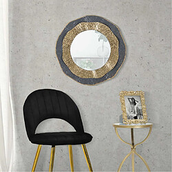 Mauro Ferretti Shai Dark Métal Miroir