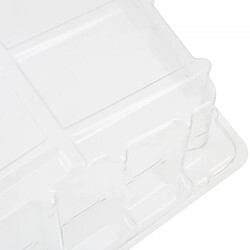 Couvercle transparent souple 50x32x12cm - ROMBERG.