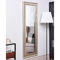 Beliani Miroir CASSIS 51 cm 141 cm Doré