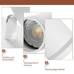 Avis Nettlife Spot LED intérieur - Blanc
