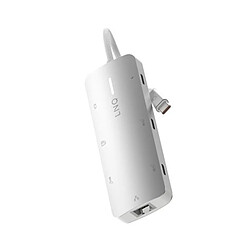 LinQ Hub Pro 8-en-1 USB-C Gris