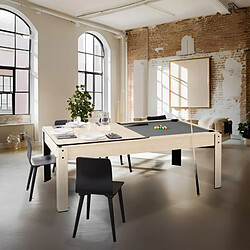 SOKKER Billard Américain convertible KITBILL 6FT - Beige