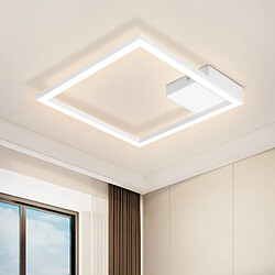 NETTLIFE Plafonnier LED Carré - 12W Blanc