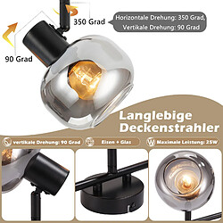 Acheter Nettlife Plafonnier spots 3 lampes - Gris