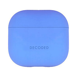 Decoded Coque AirPods 4 antichoc - Bleu Coque pour AirPods 4 - protection antichoc - indicateur LED intégré
