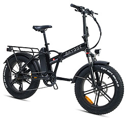 Hygge Bikes Vester - Vélo électrique pliant à pneus larges 48V 14Ah - Noir Onyx