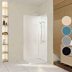 AURLANE Kit panneaux aluminium - Blanc pas cher