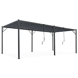 Acheter Idmarket MARKET Pergola 3x6 M Gris