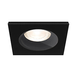 Braytron Support Spot Encastrable Carré Noir - IP54