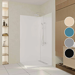 AURLANE Kit panneaux aluminium - Blanc pas cher