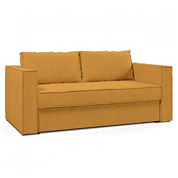 Inside 75 Canapé droit 2 places - Moutarde