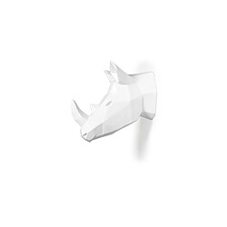 Avis ICONIK INTERIOR Tête de rhinocéros Origami Résine Blanc
