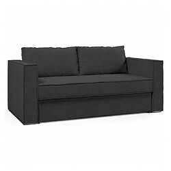 Inside 75 Canapé droit 2 places - Noir