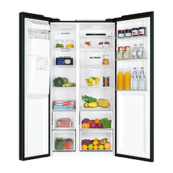 Haier SBS 90 Series 3 HSR3918EIPB - Noir pas cher